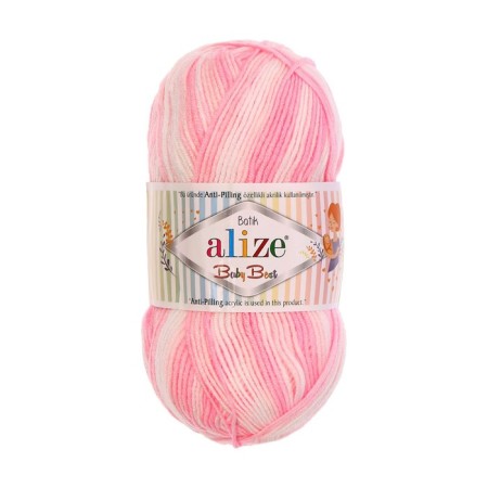 Yarn "Baby Best Batik" 10% bamboo, 90% acrylic 240m/100g (6660)-1