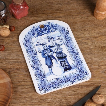 Dressing souvenir "Gzhel", 19.5 × 27.5 cm