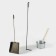 Set "Bann", bucket 1.5 l, poker 90 cm, large scoop for ash