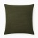 Case on the pillow of Ethel Velour 43*43 cm, central green, 100% polyester