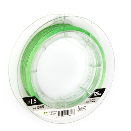 Flaw Lucky John Vanrex X8 Braid Fluo Green 125/020