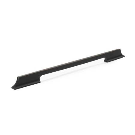 Cappio bracket handle, aluminum, m/o 320 mm, black color with gray insert