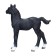 Figure Konik "Hanoverian foal, black"