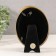 Photo frame Polystone 10x15 cm "snake" gold 12.3x2.5x17.5 cm