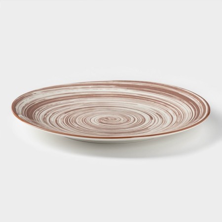 Ceramic dining “temptation”, d = 26.5 cm, beige color
