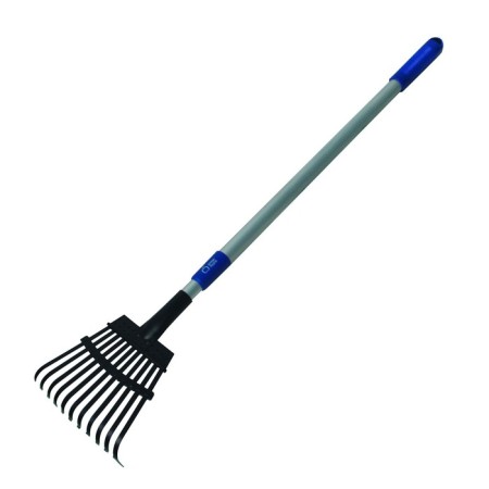 Lobbish rakes, plate, 11 teeth, metal, metal stalk
