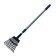 Lobbish rakes, plate, 11 teeth, metal, metal stalk