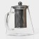 A glass teapot with a metal sieve Magistro "Darcy", 750 ml