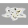 LED LED LED AMBRELLA LIGHT, ICE, FA1723, 5XLED, 105 W, 7875LUM, 3000-6400K, Color Chrome