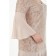 Female dress, size 52, beige color