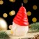 Decorative candle "Toy dwarf", 5.1x5.1x8 cm
