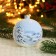 Christmas ball D-8 cm "Snow Forest"