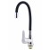 FAUZT FZS-822-BL101 kitchen mixer, single-leaf, excess length 200 mm, chrome/black
