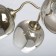 Alpha chandelier, size 66x22x66 cm, 300W 5xe27