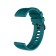 Smart hours strap, 22 mm, silicone, turquoise