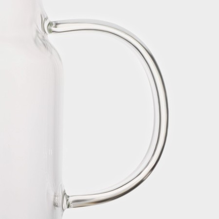 Glass teapot with metal sieve Magistro "Creation", 1 liter-4