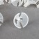 The holder is for balls, d = 5 mm, the color is transparent, a set of 100 pcs.