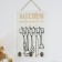 Decorative tree hooks "kitchen utensils" 38x22x3.5 cm