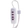 LED phytosvetnel, 4 watts, 5 c, in a pot, USB, full spectral, 2 circles