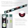 Level Kraftool A-Rate Control 34986-80, mirror eye, accuracy 0.3 mm/m, 800 mm