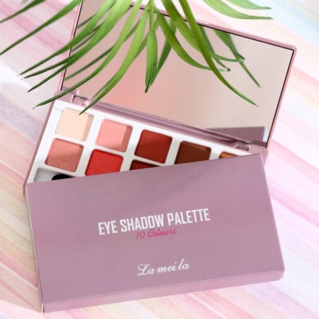 Palette of shadows for eyelids, 10 colors-8