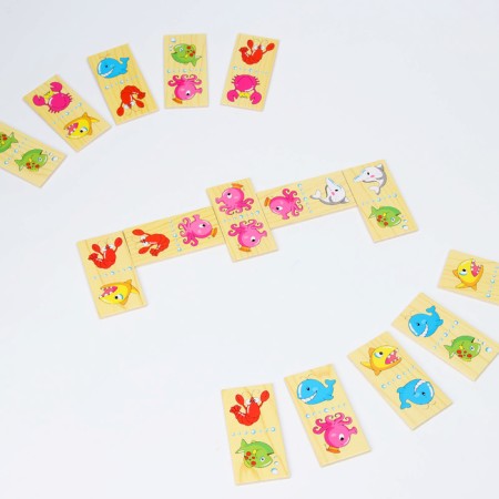 Domino "Underwater World" 10.5 × 18.5 × 5 cm-1