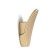 Furniture hook CAPPIO PLATE, one -rod, matte gold color