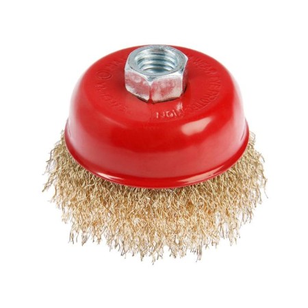 Metal brush for Ushm scrap, "cup", M14, 75 mm