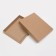 Box the team without printing a lid is a brown without a window 26 x 21.5 x 4 cm