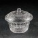 Glass sugar tower konya, d = 12 cm, with a lid