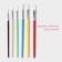 A set of confectionery brushes for decorating the share of Leonardo, 6 pcs