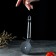 Knife for pizza and dough the share "Assistant", 20 cm, black color