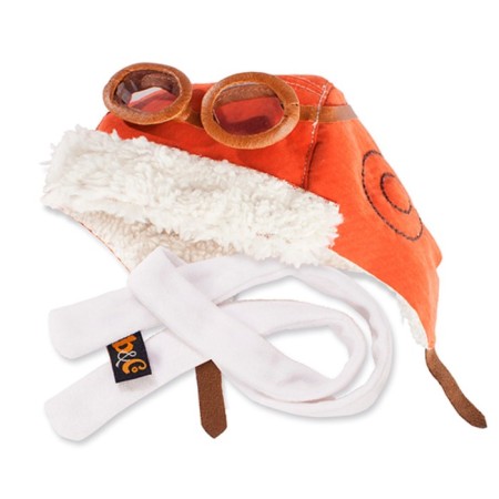 Soft toy "Basik in a helmet and scarf", 19 cm-5