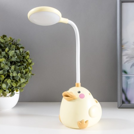LALA table lamp LED 3W battery yellow 9.5x11x33 cm Risalux
