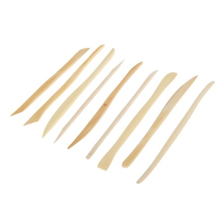 Set of wooden glass "Sonnet", 9 pieces, 15 cm-1