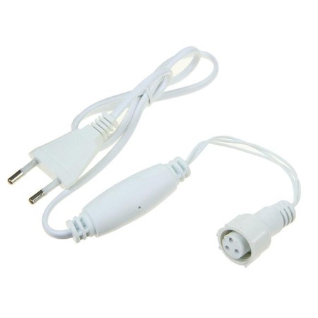Garland "Curtain" 2 × 6 m, IP44, UMS, dark thread, 1440 LED, white glow, 220 V-7