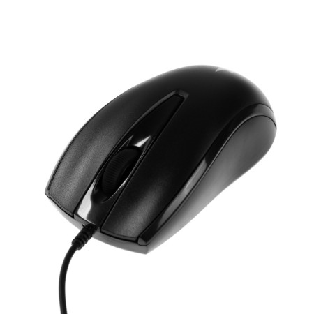 Gembird Mop-110 mouse, wired, optical, 1000 dpi, USB, black-1