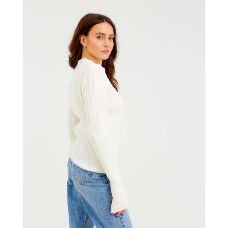 Jumper with V Gorlovina Mist, p. 40-42, white-4