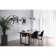 Wall lamp 25W, 1HE27, 19,4x10x10 cm, black and white