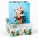 Set of boxes 10 in 1, gift packaging, “balls”, 10.2 x 10.2 x 6–28.2 x 28.2 x 15 cm 15 cm