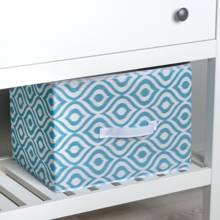 The storage box "Laguna", 37 × 27 × 27 cm, the color turquoise-8