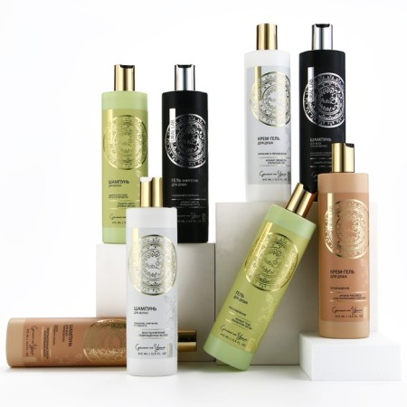 Shower gel, 410 ml, awakening, Basic Line by Ural Lab-7