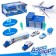 Set of game "Airport" with metal machines, mix