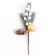 New Year. Decor "Winter Fairy Tale", branch, 30 × 11 × 5 cm