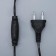 Garland "fringe" 4 × 0.6 m, IP44, dark thread, 180 LED, white glow, white flicker, 220 V