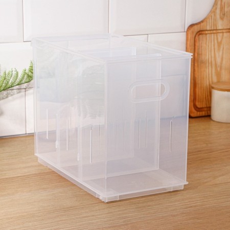 Storage container without a Rolly cover, 10.6 l, 16.8 × 30.5 × 24.2 cm, transparent-1