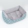 Lynchik for animals "Stars", 45 x 30 x 15 cm, gray