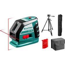 Laser Laser Kraftool CL-70, 20M/70m, IP54, ± 0.2 mm/m, tripod, 4haa, in box
