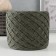 Knitted yarn "Ribbon" 85m/170 ± 5 g (khaki)
