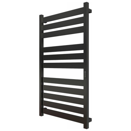 Electric towel Grois Mario, 500x1000 mm, 11 crossbars, lower, black-1